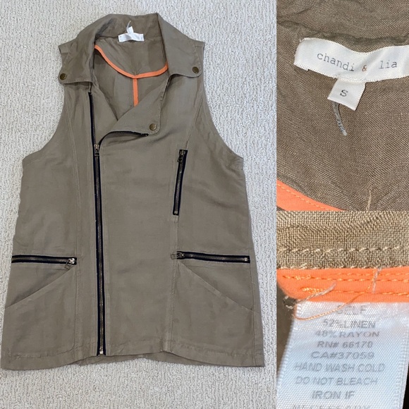 CHANDI & LIA safari Utility Vest S - Picture 4 of 5